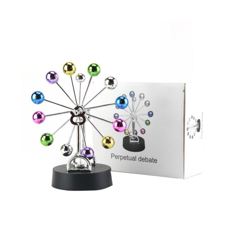Wholesale of magnetic ornaments for home entrance hall decoration, including color ball Ferris wheel perpetual motion instrument without rocker Application Scenario