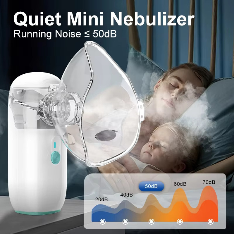 Household handheld nebulizer N3 ultrasonic micro-mesh compression nebulizer Portable nebulizer medical device full figure