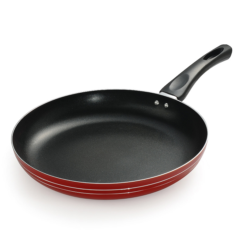 XJ10 household cooking pan, non-stick pan, flat egg frying pan, kitchen hot oil pan, breakfast pancake, small frying pan Item Picture