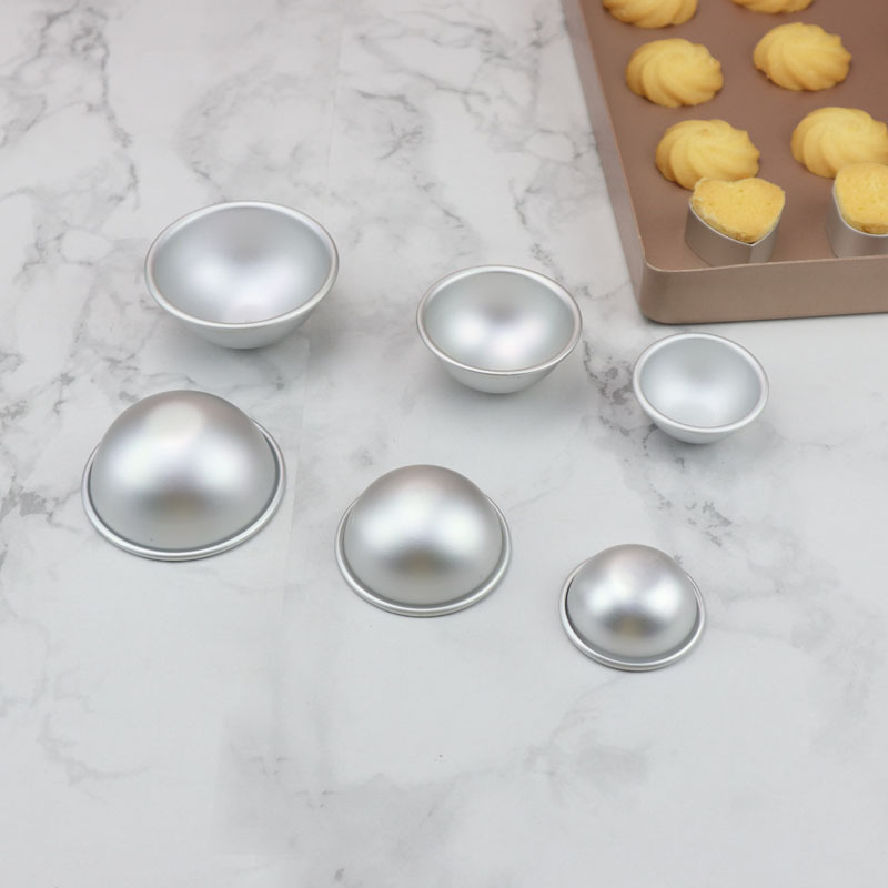 Ice cream molds, metal hemispherical Popsicle products, plastic mold sets details Picture
