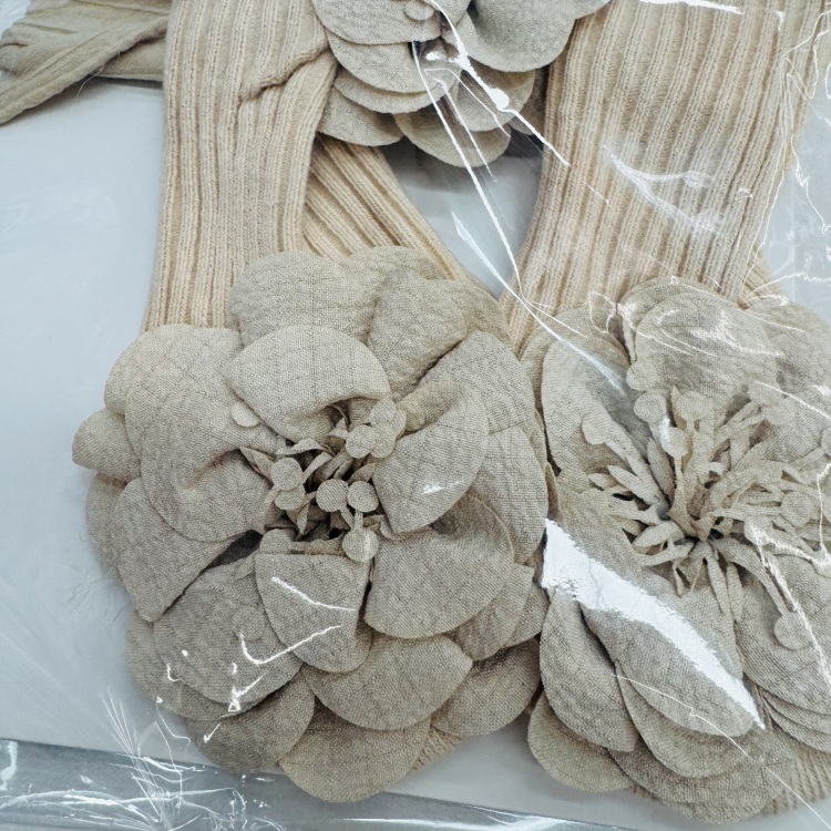 婴幼儿发带护囟门头带防滑袜子套装公主满月百天拍照发饰宝宝发带细节图