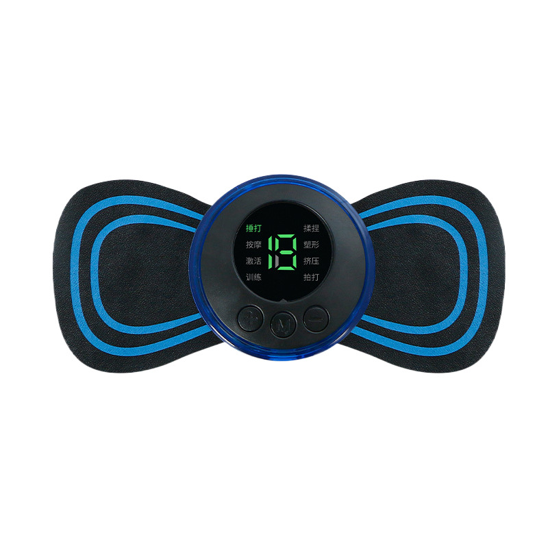 Smart EMS Mini massage patch, portable shoulder and neck massager, home electric meridian pulse cervical massager Application Scenario