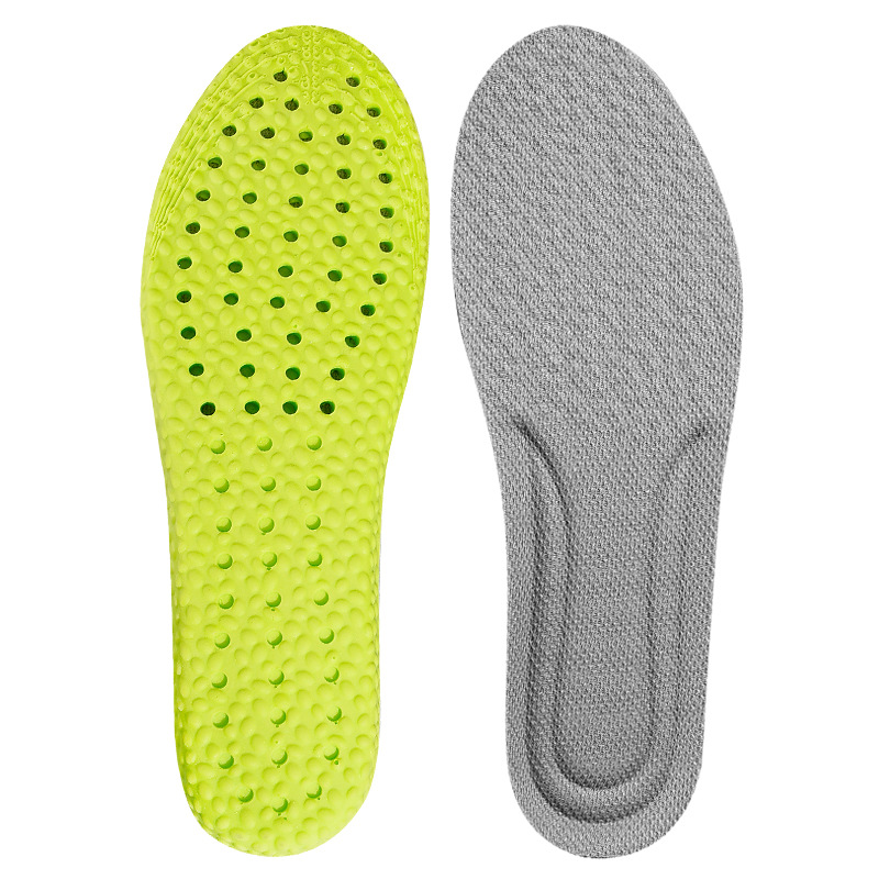 The PU sports insoles are highly elastic and super soft, providing a comfortable standing experience. They are perfect for women to deodorize and retain fragrance while running, as well as for shock absorption and sweat absorption Application Scenario