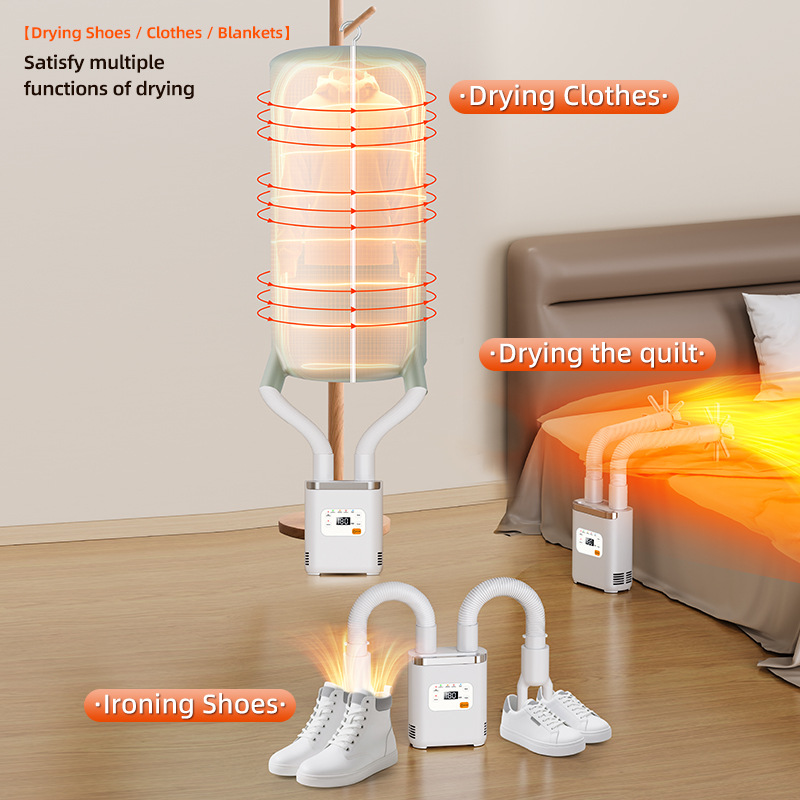 跨境家用智能烘干机小型烘干机除螨细菌家庭衣物烘干机wholesale