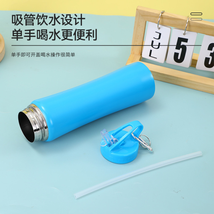 Cup, water cup, American hand-held waist-shaped insulated cup, outdoor mountaineering sports kettle, portable vacuum mini waist cup Specification image