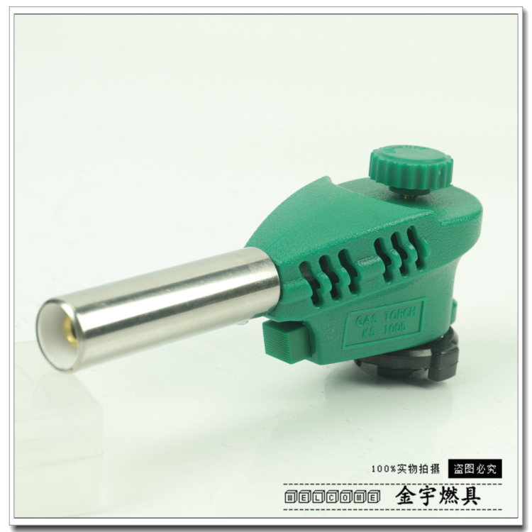 户外烧烤烘焙点火器 卡式气罐 猪毛火焰枪产品图