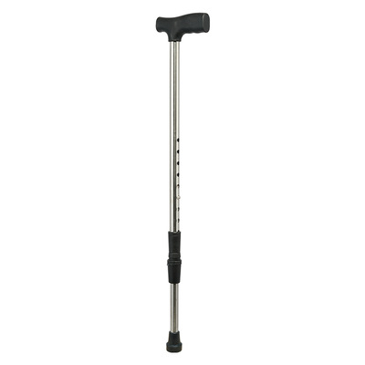 Stainless steel walking stick for the elderly, four-legged walking stick for the elderly, multi-functional four-corner anti-slip walking stick, telescopic walking stick Application Scenario