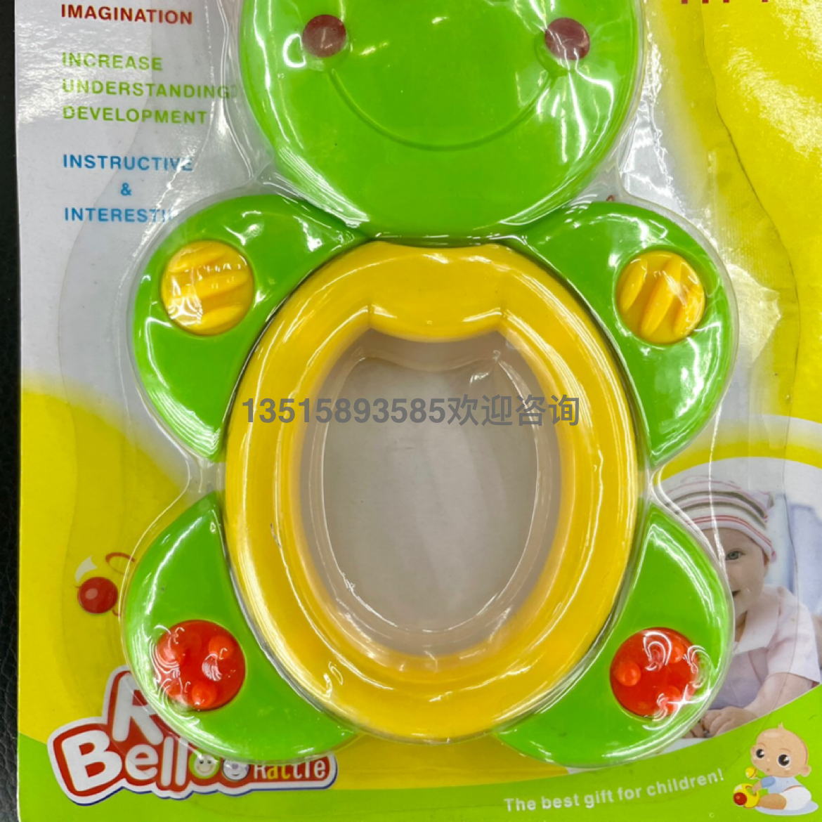 儿童小孩摇铃玩具细节图