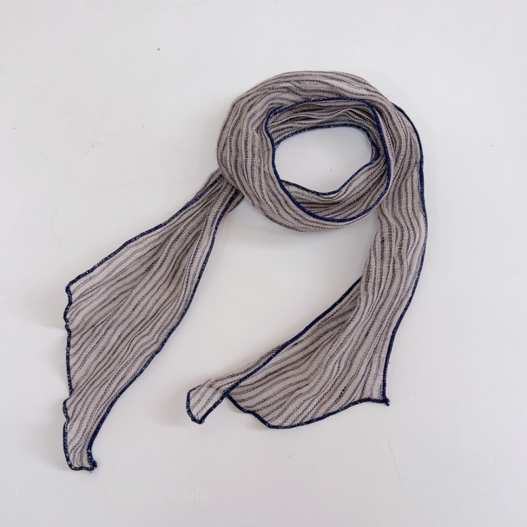 Cross-border scarf wholesale, e-commerce live streaming, supply chain, linen small scarves, thin scarves Specification image
