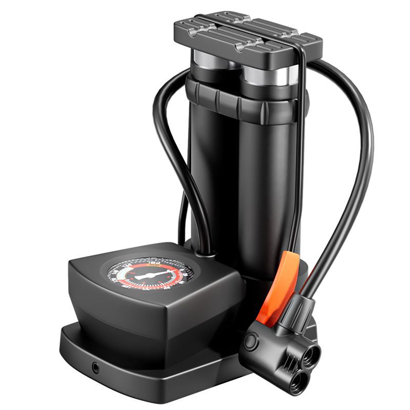 Factory direct sales of foot-operated air pumps, household general-purpose new high-pressure air pumps, electric batteries, basketball portable air tubes Application Scenario