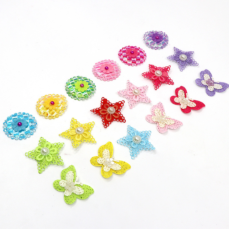 diy handmade bow gifts, flower baking, wedding candy packaging, ribbons, clothing accessories wholesale details Picture