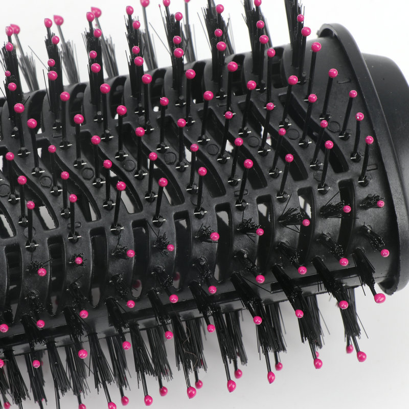 Cross-border new product negative ion hair care, voluminous and hot air comb, two-in-one automatic curling and straightening hair dryer, air-blowing comb in stock details Picture