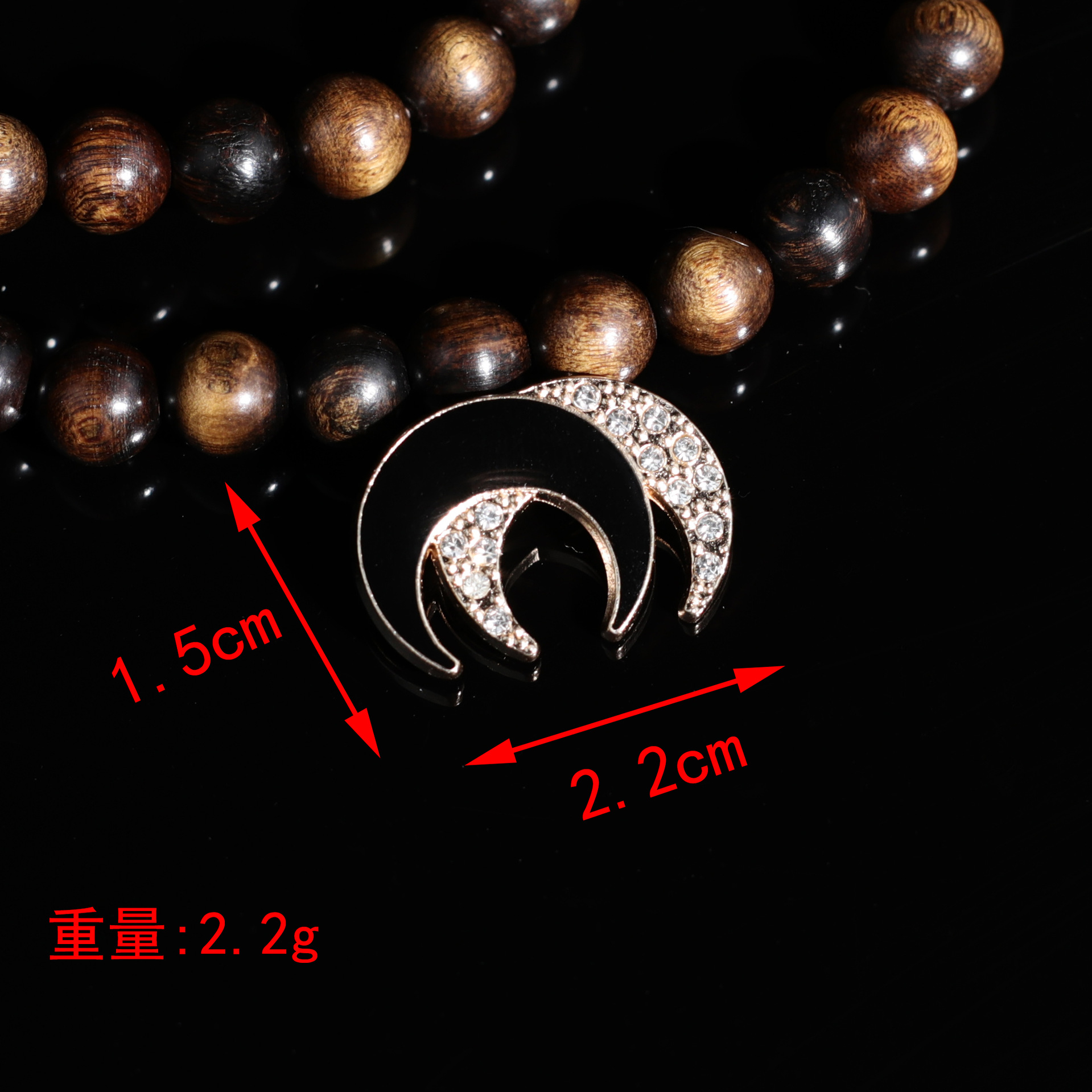 流苏/玉石配件/仿玉小提溜/沙金材料/羊眼钉细节图