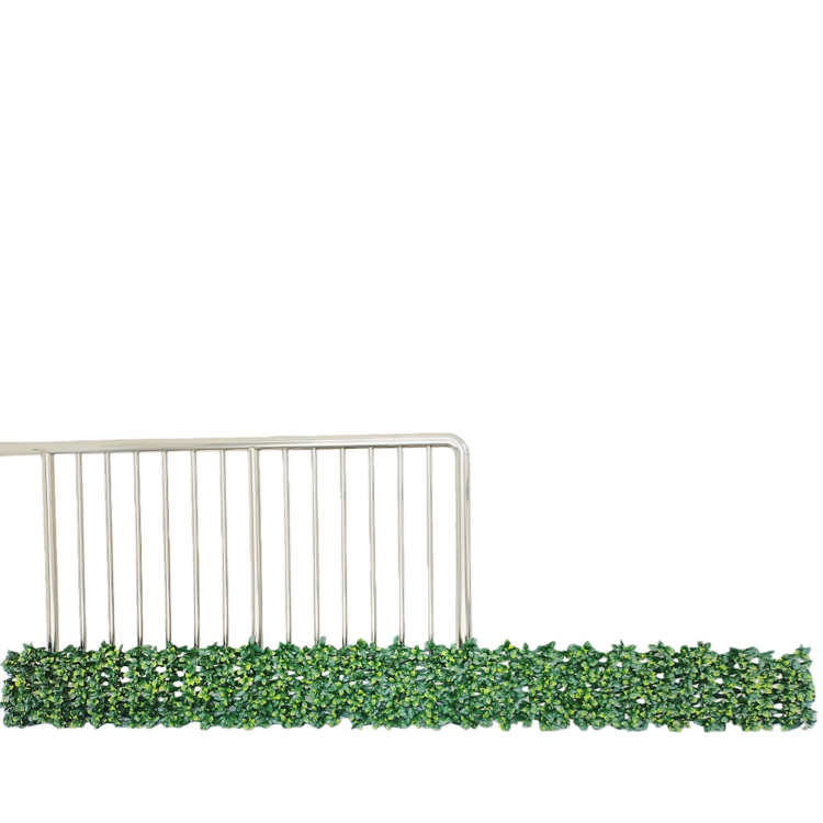 Artificial green plant fence, courtyard fence, plant wall, balcony decoration, artificial plant garden, shielding fence net, outdoor Application Scenario
