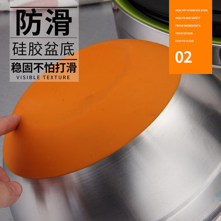 不锈钢盆加厚/盘子收纳架/海绵架水槽沥水架/不锈钢盆收纳/挂篮产品图