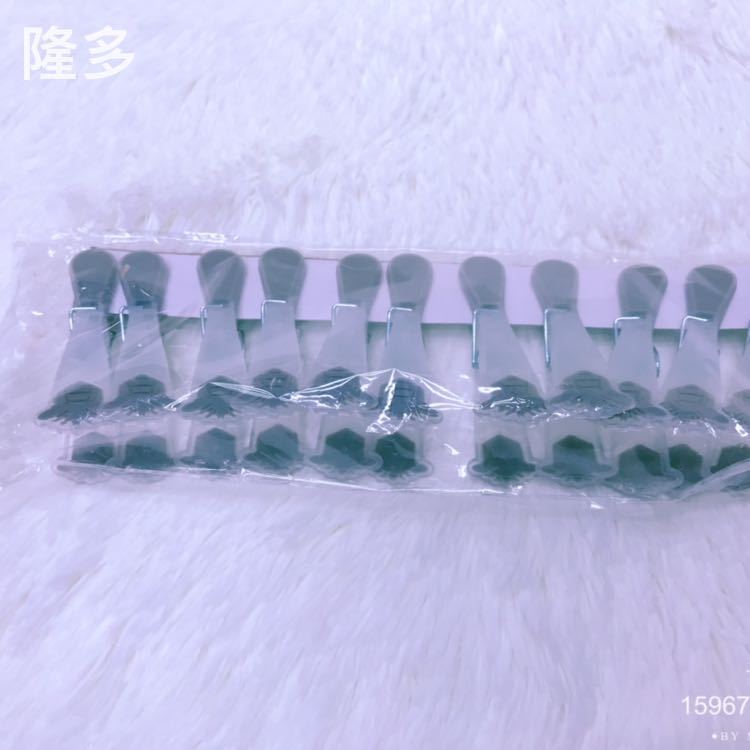 610 Clothes clips, plastic clips, silicone clips, dormitory clips, sock clips, quilt clips details Picture