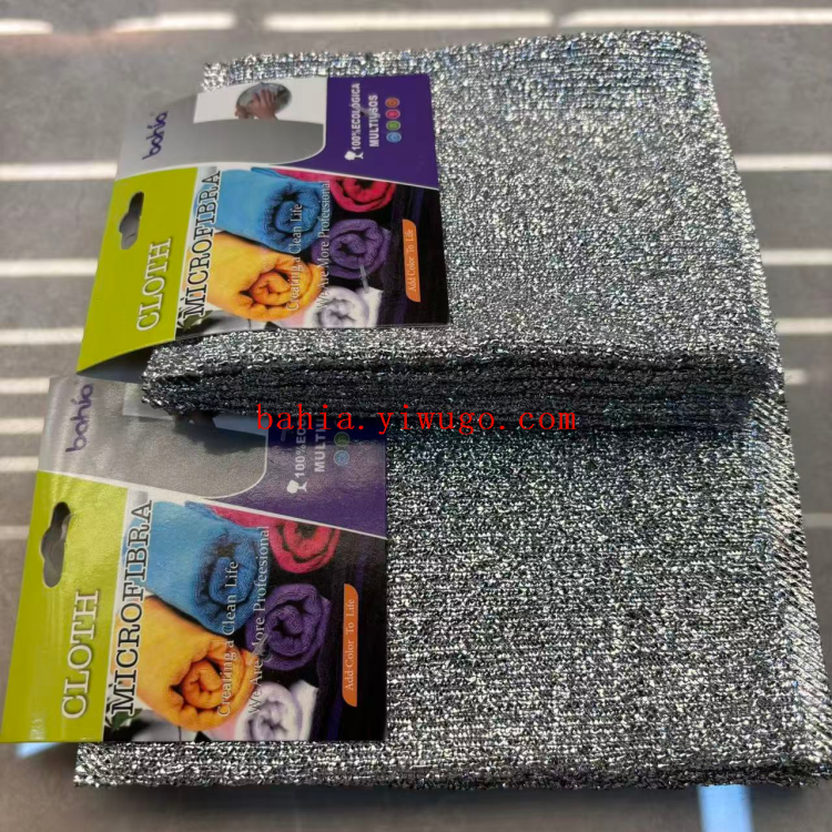 Multi-functional cleaning scouring pads, thickened and denser kitchen dishcloths, durable and clean pot-scrubbing cloths and cleaning cloths details Picture
