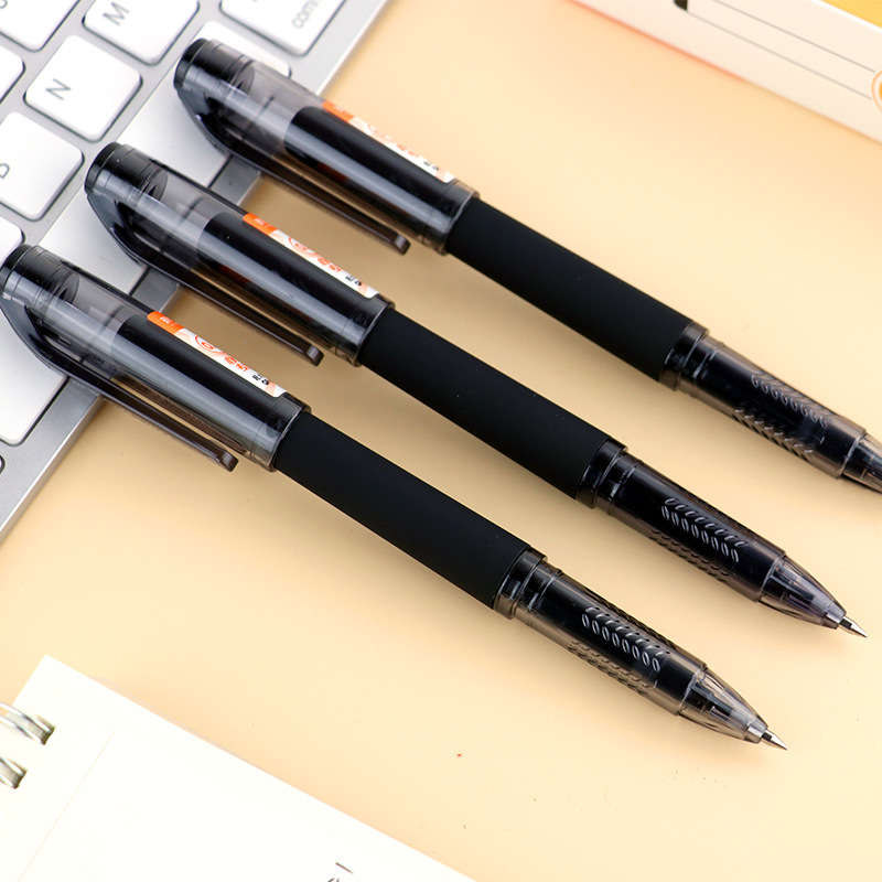 Modern Beauty 828 large-capacity 0.5mm bullet gel pen, black office pen, signature pen, direct supply from the manufacturer details Picture