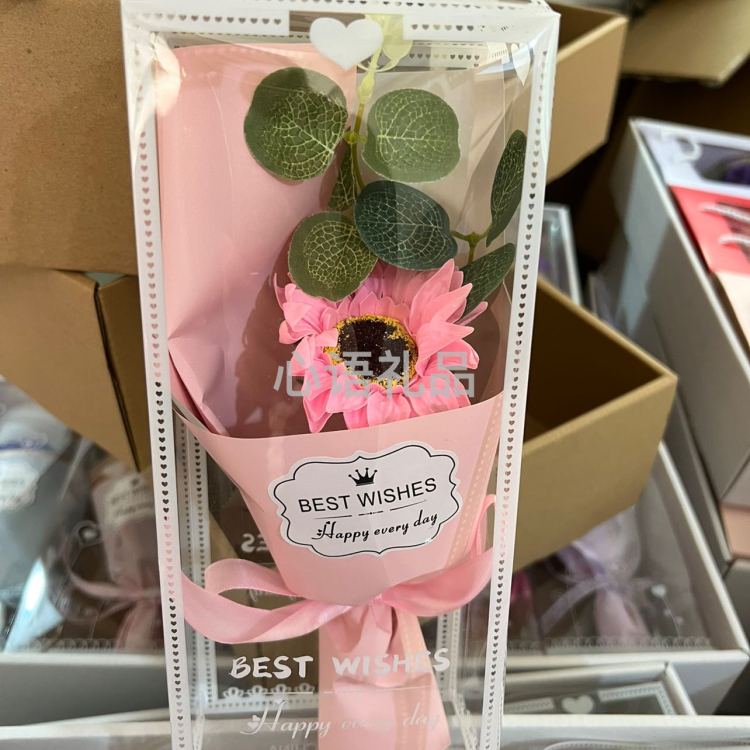 仿真花/毛线钩织/毛线钩织品/簪花/毛线花细节图