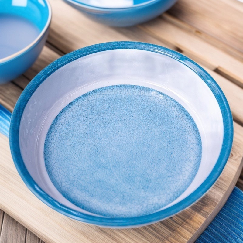 Japanese-style ins girlish ceramic rice bowls, noodle bowls, soup bowls, large household bowls Specification image