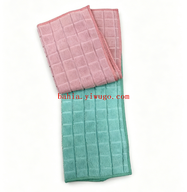 Wholesale kitchen cloths, car waxing towels, kitchen cleaning cloths, water-absorbing and stain-removing details Picture