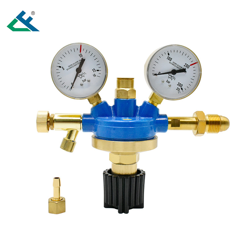 Oxygen pressure reducer OR1-01, Ningbo Industrial pressure reducer, gas pressure reducer manufacturer supply details Picture