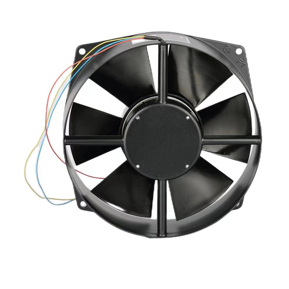 200FZY7-D 380V blue 8-inch AC axial flow fan, high air volume cabinet heat dissipation and cooling fan Specification image