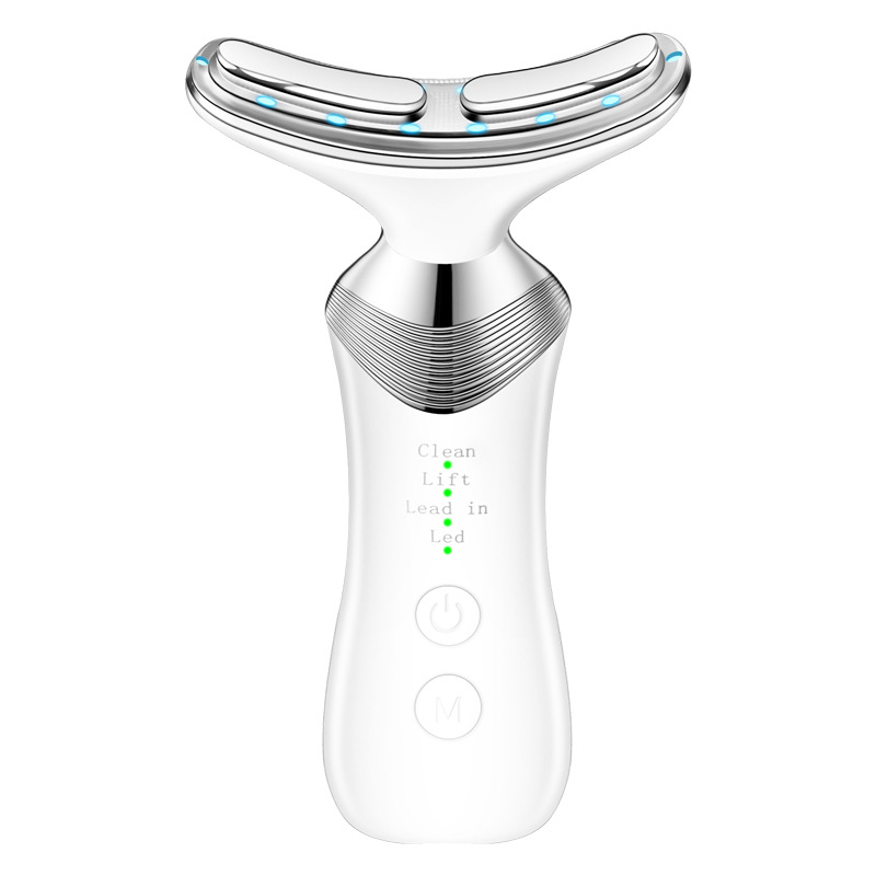 Neck beauty device, microcurrent dual-purpose neck and face massage device for nasolabial folds and neck wrinkles, neck beauty device, neck wrinkle device Specification drawing
