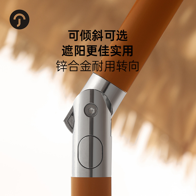 المظلة الخارجية مظلة القش، المظلة الشمسية، ومظلة الشمس، ومظلة الشاطئ Specification image