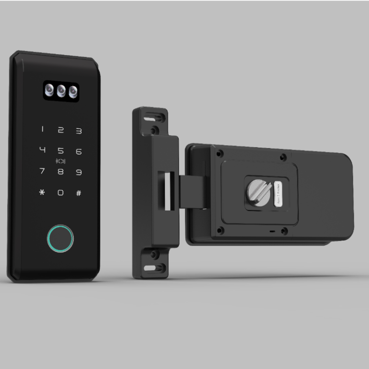 KK nuevo reconocimiento facial bulllock cerradura inteligente puerta de seguridad antigua puerta de hierro cambio de huellas digitales código cerradura electrónica Application Scenario