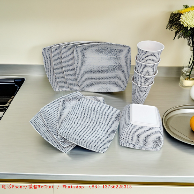 Food-grade melamine tableware from the manufacturer, Amazon in stock, anti-drop bowl and plate set wholesale, LOGO production, clearance stock Application Scenario