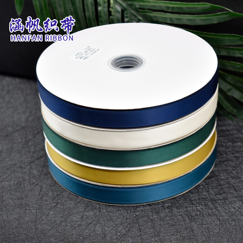 Colorful ribbon, ribbon curly hair tie, ladies' patchwork Korean-style rhinestone headwear, high ponytail hair accessory Specification image