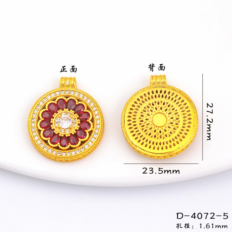 唐卡/恶魔之眼/吉他项链/佛学/马上有钱银饰品细节图