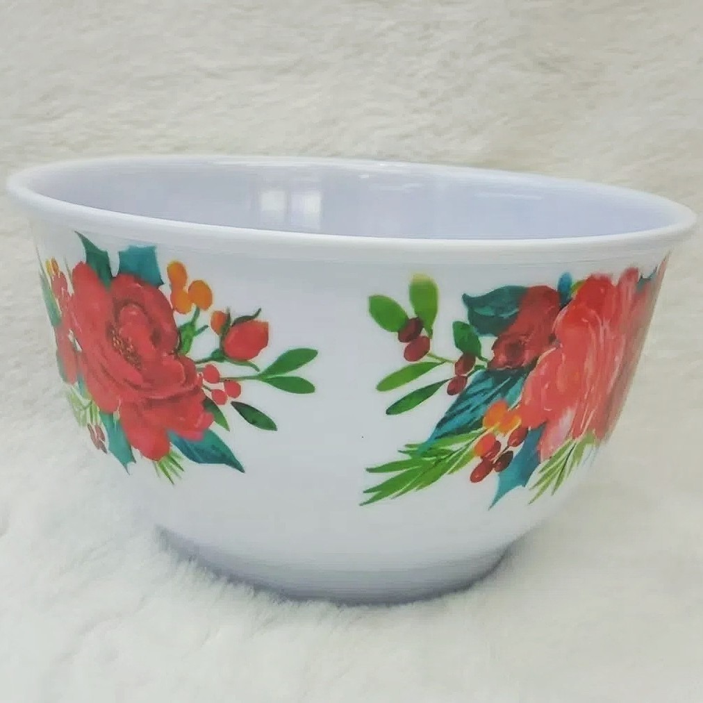 Bohemian melamine bowls, plates, cutlery, bowls, noodles, fruit plates, deep plates, household soup plates, vegetable plates, kitchen and hotel supplies Application Scenario