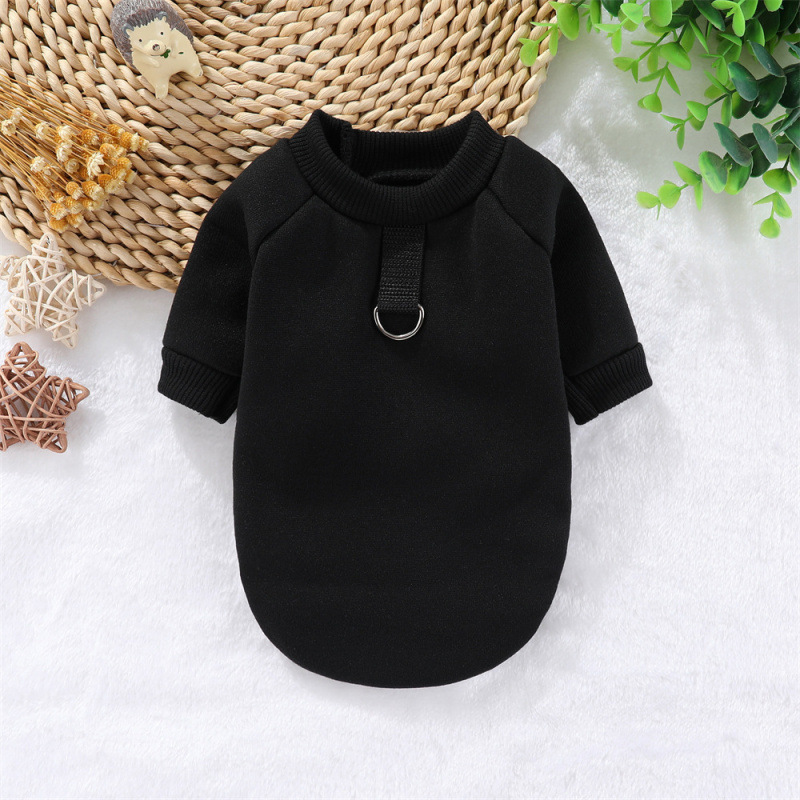 黑色宠物衣服猫咪衣服可爱宠物狗衣服宠物服装