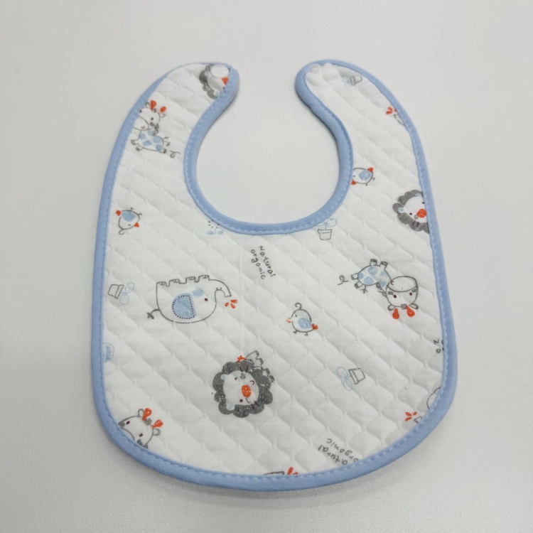 婴儿口水围巾/花瓣口水巾/口水巾/BabyTony/围裙女士无袖韩版白底实物图