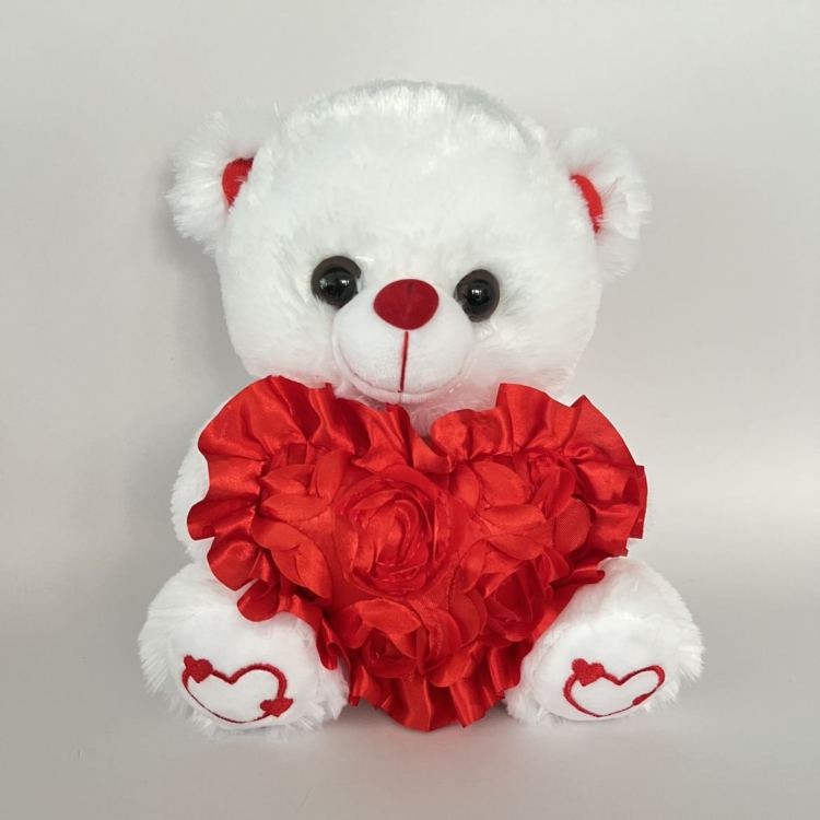 Valentine's Day: Glowing teddy bear, heart-hugging bear with lights and music, plush toy doll, Teddy bear, cross-border bestseller, direct supply from manufacturer details Picture