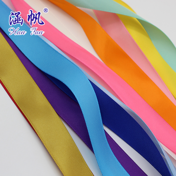 2cm polyester ribbon gift box packaging, festival wedding decorative ribbons, DIY ribbon weaving, printing