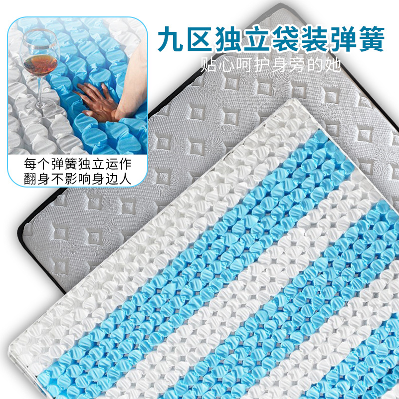 席梦思床垫酒店民宿家用租房独立弹簧床垫批发