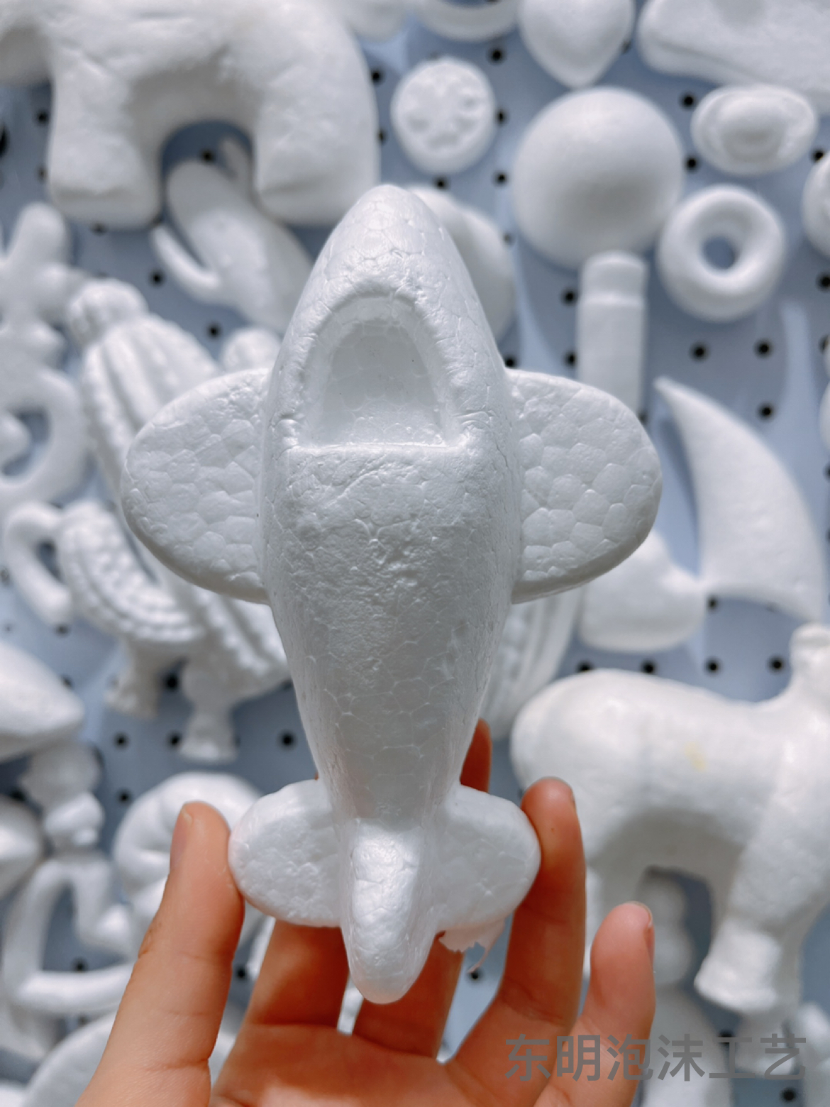 Factory direct sales of 14.5CM polystyrene foam, cars, planes, polystyrene foam, children's toys, DIY graffiti Item Picture