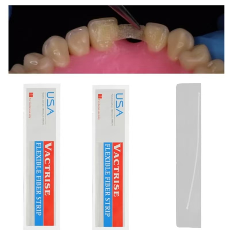 Foreign trade dental loose tooth fixing fiber tape USA is a material for maintaining the gap between loose teeth during repositioning details Picture