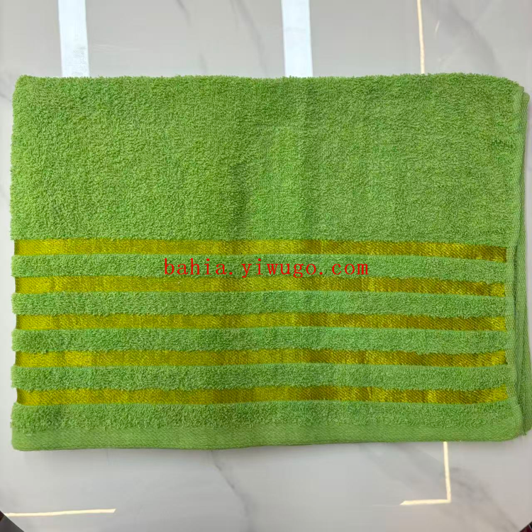 bahia Hotel Bath towels, 70*140cm absorbent striped bath towels, household wrap towels Specification image