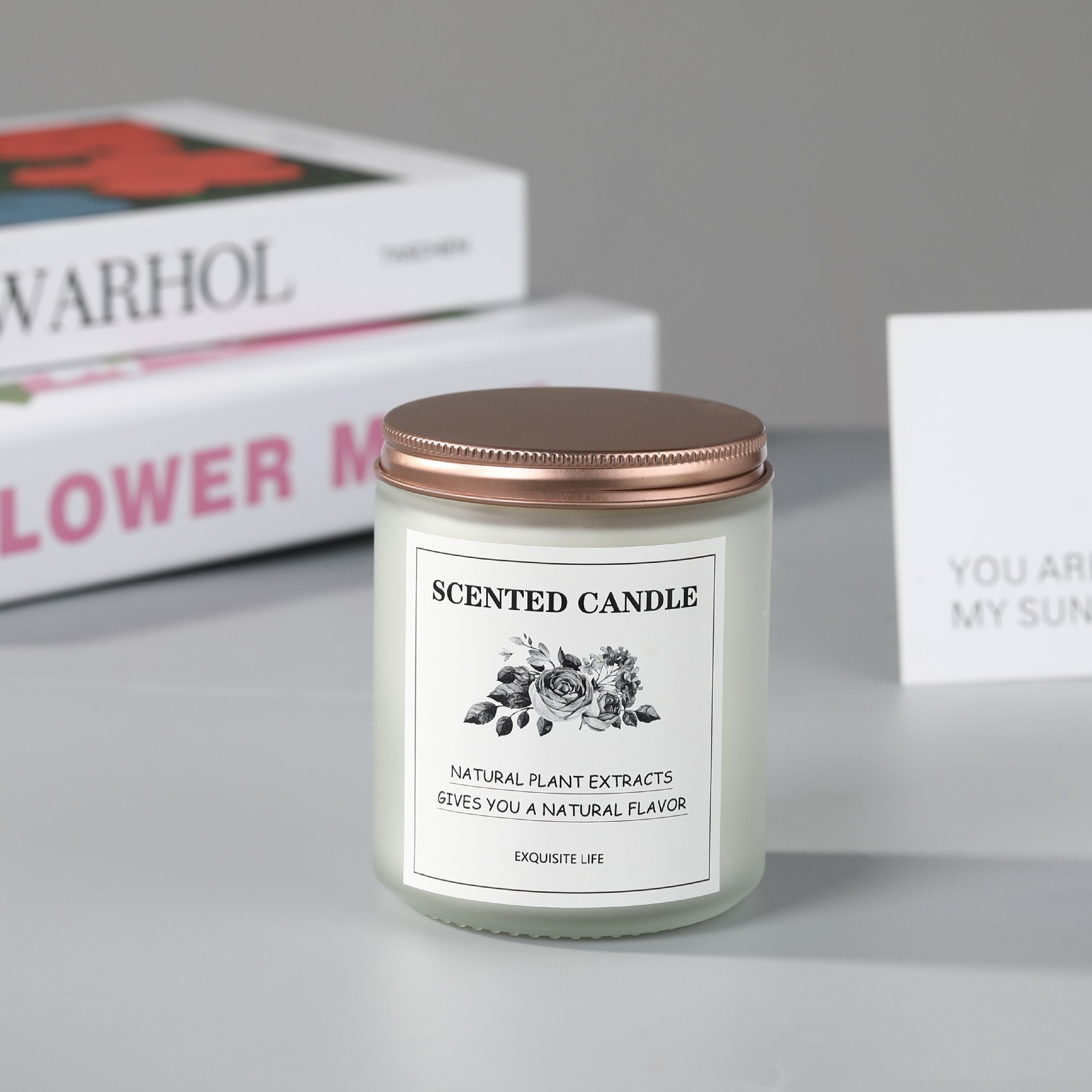 蜡烛/香薰蜡烛/金粉小蜡烛/生日蜡烛/派对蜡烛白底实物图