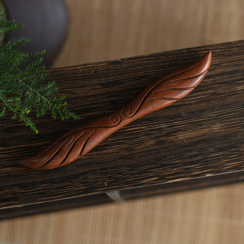 U-shaped hairpin, new Chinese-style traditional Chinese style female high-end elegance, daily commuting updo hairpin, ancient-style Hanfu cat hairpin details Picture