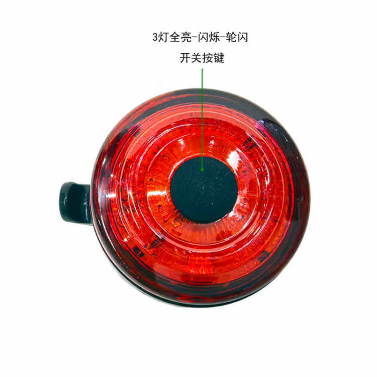 V-255 Headlight set, USB charging, bicycle headlight and taillight set, mountain bike headlight warning and taillight Application Scenario