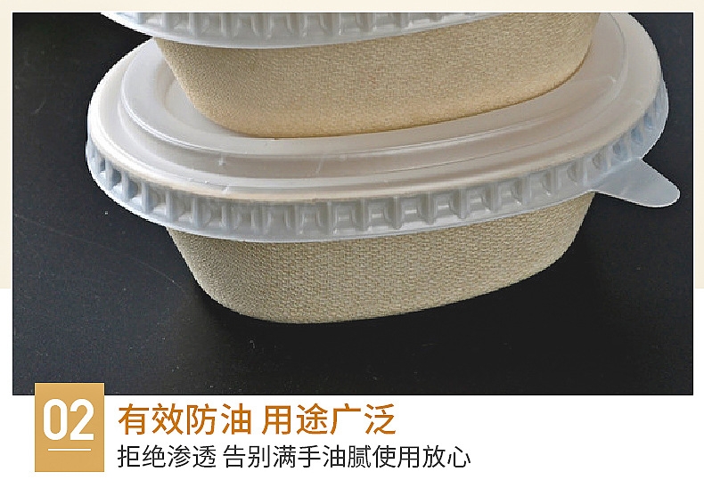 降解环保餐盒细节图