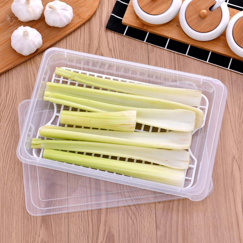 Customized dumpling storage boxes, refrigeration-specific fresh-keeping boxes, food-grade vegetable boxes, and frozen storage boxes for dumplings and wontons Specification image