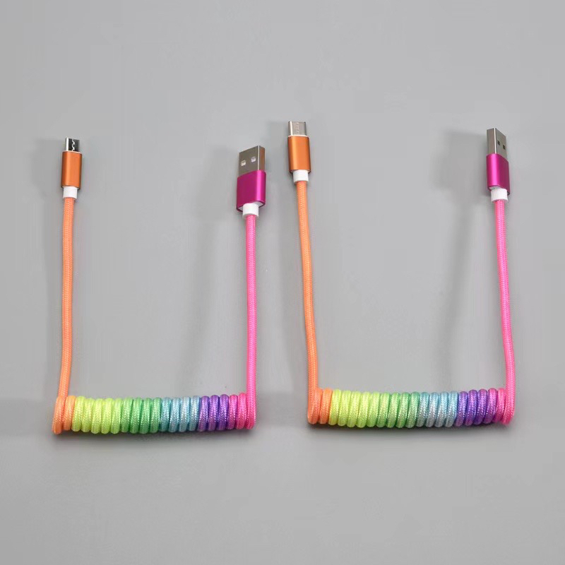 Colorful slingshot data cable Application Scenario