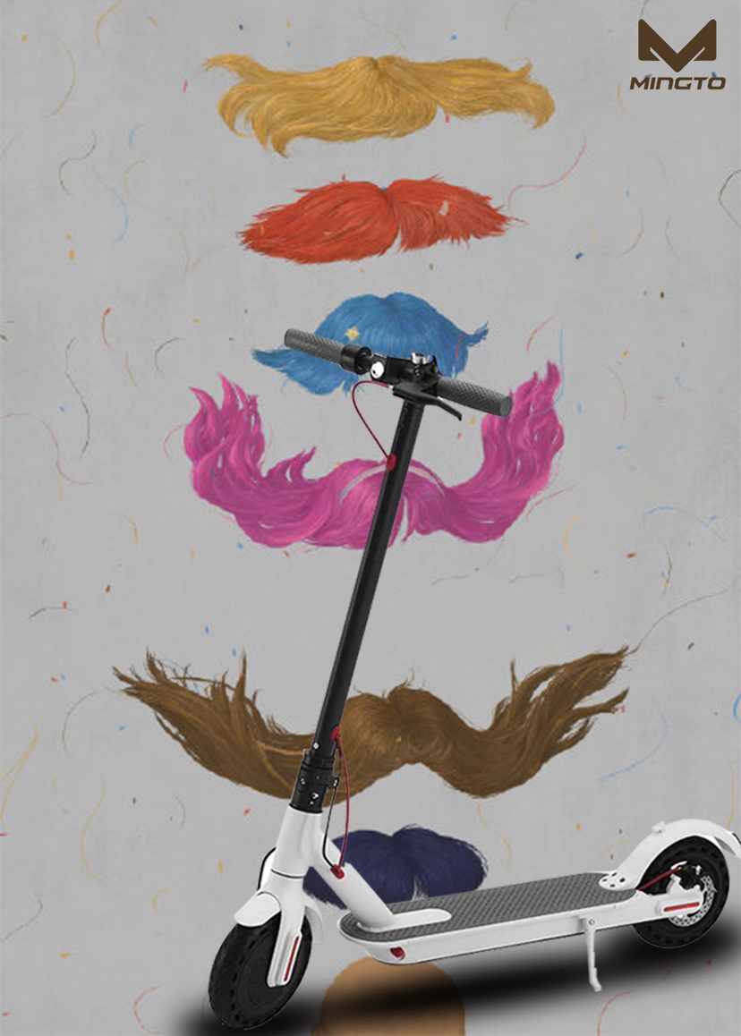 （仅供出口）绿尚锂电池电动滑板车成人折叠代驾代步车迷你电动车