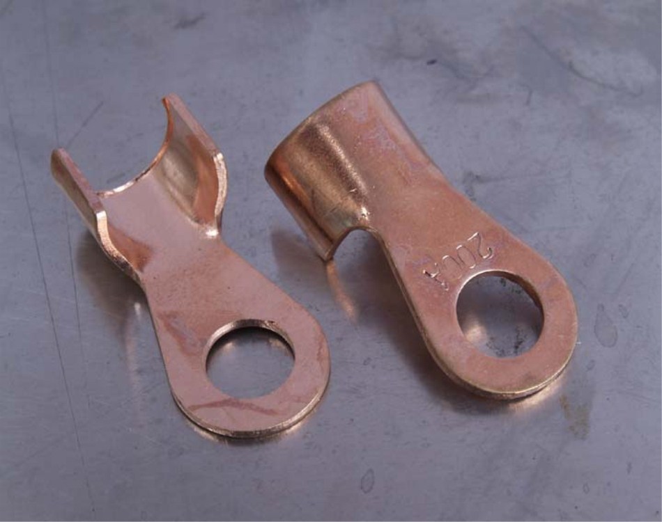 Battery clamps. Battery terminals, wire clips, battery wire clips, wire noses Specification image